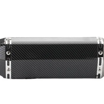 New 51 caliber high temperature resistant Scorpio exhaust full imitation carbon fiber small hexagonal modified
New 51 caliber high temperature resistant Scorpio exhaust full imitation carbon fiber small hexagonal modified