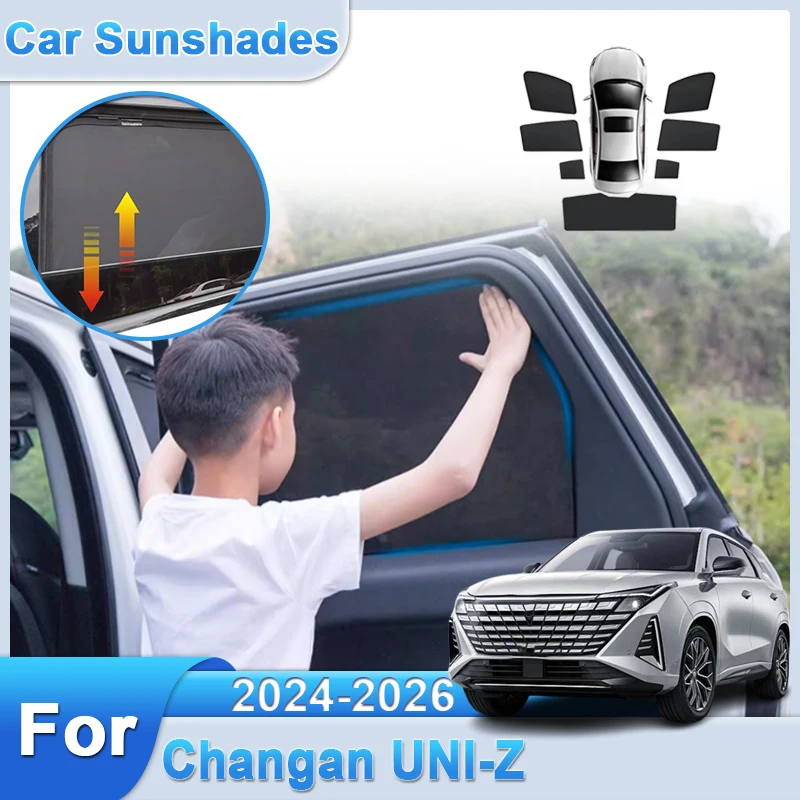 For Changan UNI-Z Accessories 2024 2025 2026 Car Mesh Magnetic Sunshade Sun Shade Window Curtain Visor Anti UV Cover Auto Parts
For Changan UNI-Z Accessories 2024 2025 2026 Car Mesh Magnetic Sunshade Sun Shade Window Curtain Visor Anti UV Cover Auto Parts