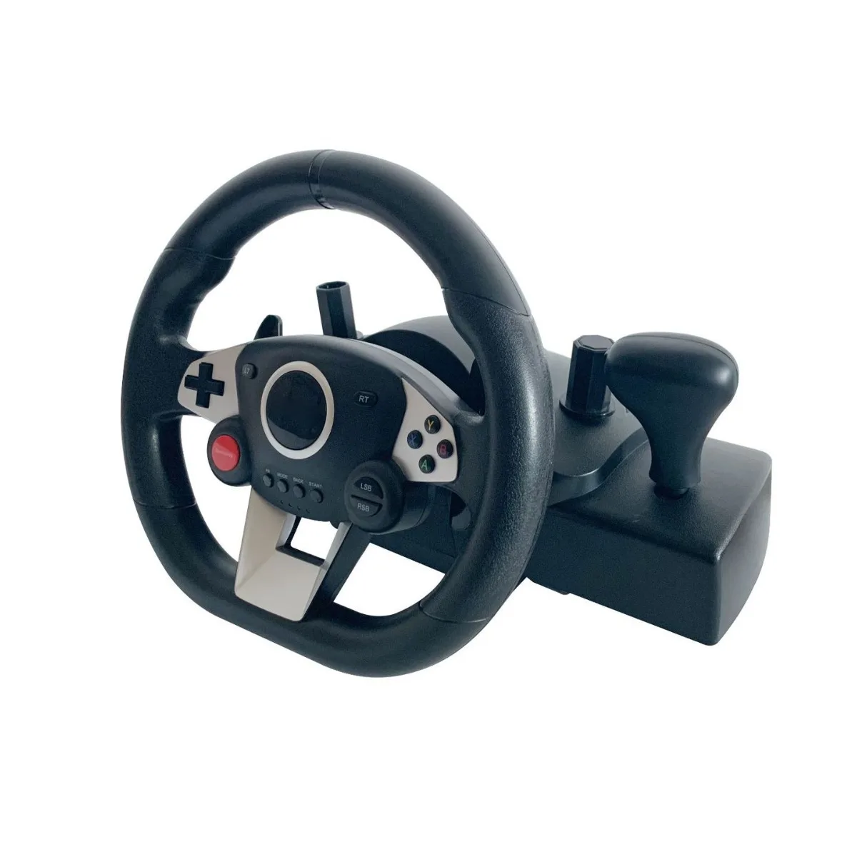 270° Steering Programmable Buttons Compatible with Multi-platform Racing Driving Simulation Game Steering Wheel for PC PS3/PS4