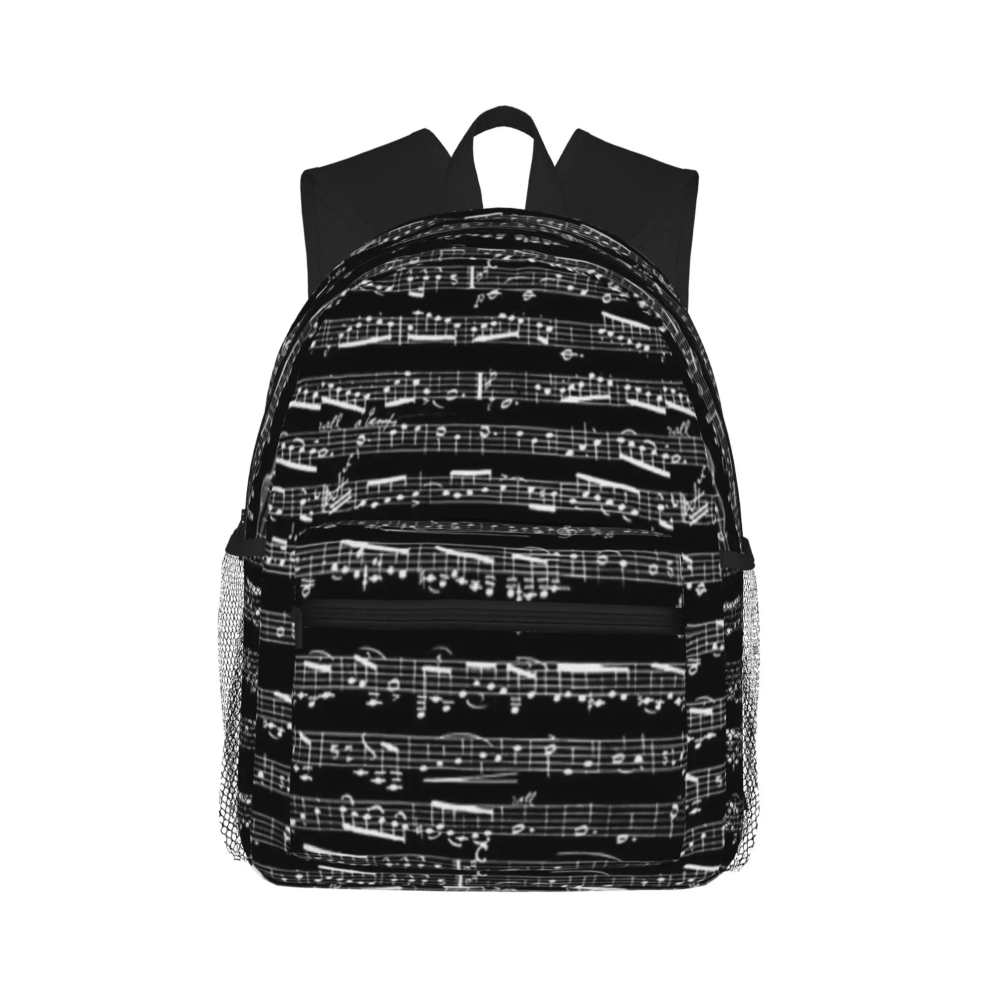 Black Sheet Music Notes Pattern - Musical Notation Casual Backpack for Students and Adults Men's backpack
Black Sheet Music Notes Pattern - Musical Notation Casual Backpack for Students and Adults Men's backpack