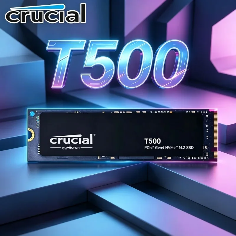 Crucial Gaming Storage T500 1TB M.2 2280 PCIe4 NVMe SSD 7300MB/s OEM Model CT1000T500SSD8 Suitable for PS5 Laptop & Desktop PC
Crucial Gaming Storage T500 1TB M.2 2280 PCIe4 NVMe SSD 7300MB/s OEM Model CT1000T500SSD8 Suitable for PS5 Laptop & Desktop PC