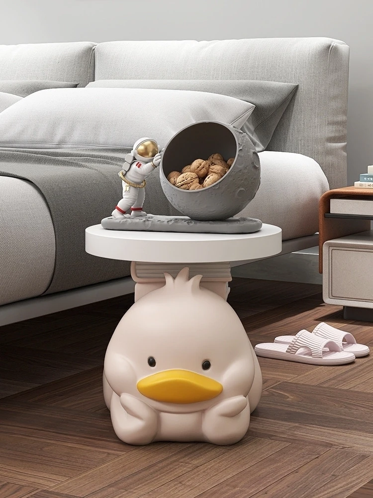 Yellow Duck Coffee Table Cute Animal Shape Cream Style Living Room Sofa Side Table Bedside Table Round Table Furniture
Yellow Duck Coffee Table Cute Animal Shape Cream Style Living Room Sofa Side Table Bedside Table Round Table Furniture