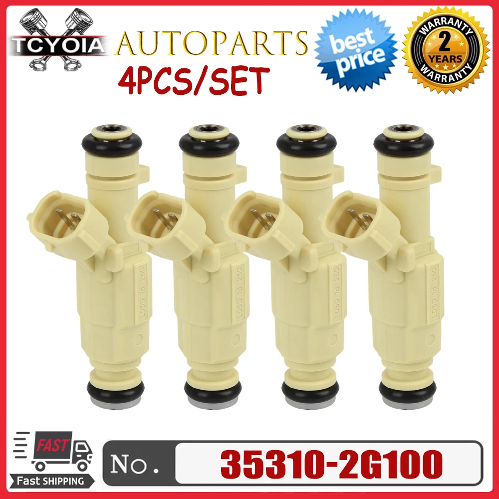 4Pcs/Lot High Quality Fuel Injector Nozzle Flow for Hyundai Tucson Kia Forte Koup 35310-2G100 353102G100
4Pcs/Lot High Quality Fuel Injector Nozzle Flow for Hyundai Tucson Kia Forte Koup 35310-2G100 353102G100