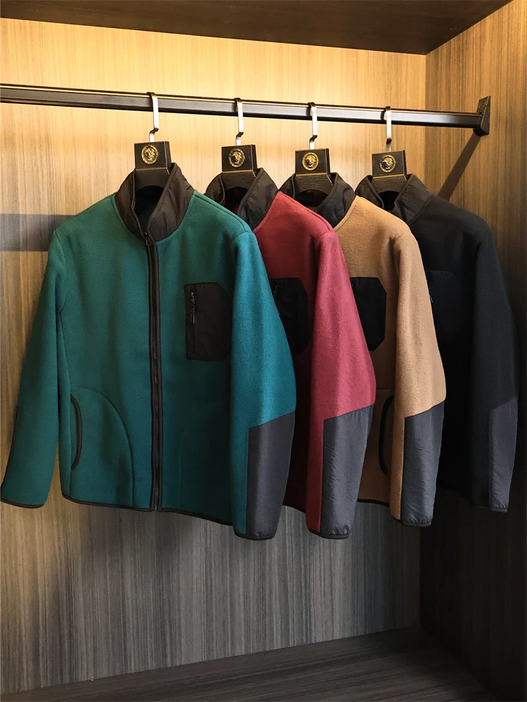 Двустороннее мужское пальто Fce Jaet Thiened для спорта на открытом воздухе с воротником-стойкой, зимняя теплая верхняя одежда, повседневная модная городская одежда
Двустороннее мужское пальто Fce Jaet Thiened для спорта на открытом воздухе с воротником-стойкой, зимняя теплая верхняя одежда, повседневная модная городская одежда