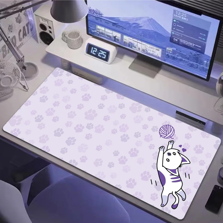 Большой коврик для мыши в стиле аниме, игровой коврик для стола с изображением кошки, резиновый коврик для клавиатуры с прошитыми краями, удлиненный коврик для стола, кавайный коврик для мыши XXL.
Большой коврик для мыши в стиле аниме, игровой коврик для стола с изображением кошки, резиновый коврик для клавиатуры с прошитыми краями, удлиненный коврик для стола, кавайный коврик для мыши XXL.