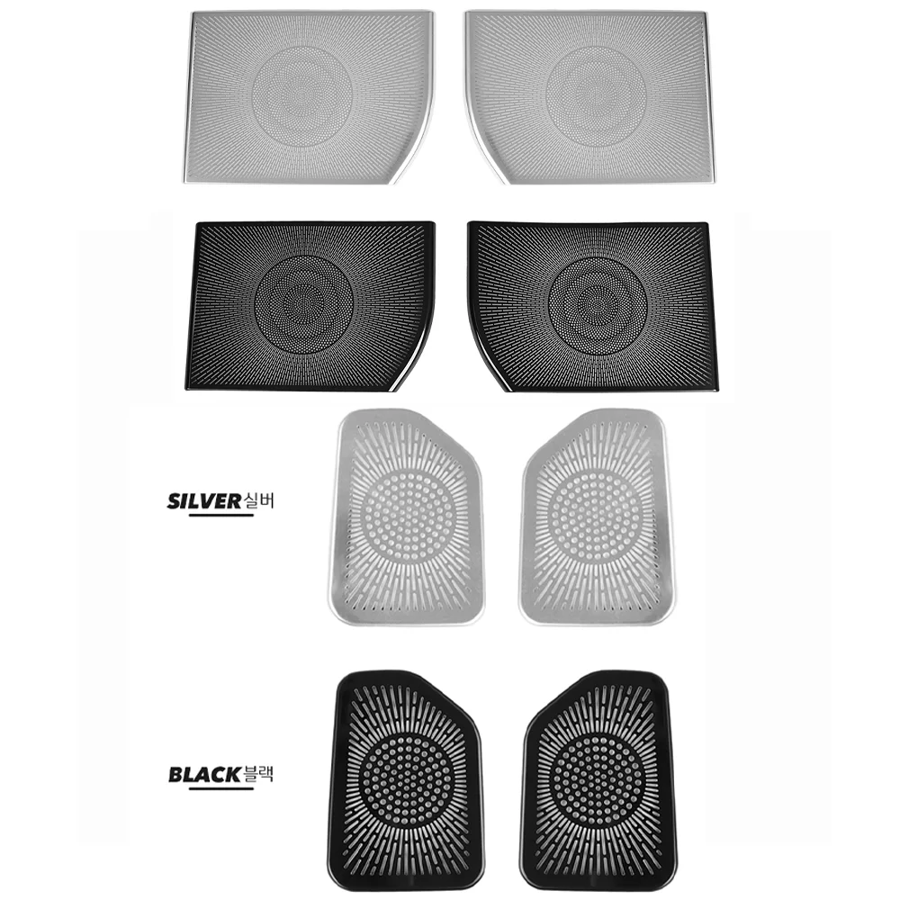 2/4Pcs Stainless Steel Interior Door Speaker Decor Cover Trim For KIA PV5 2025-2026 LHD RHD Auto Interior Styling Accessories
2/4Pcs Stainless Steel Interior Door Speaker Decor Cover Trim For KIA PV5 2025-2026 LHD RHD Auto Interior Styling Accessories