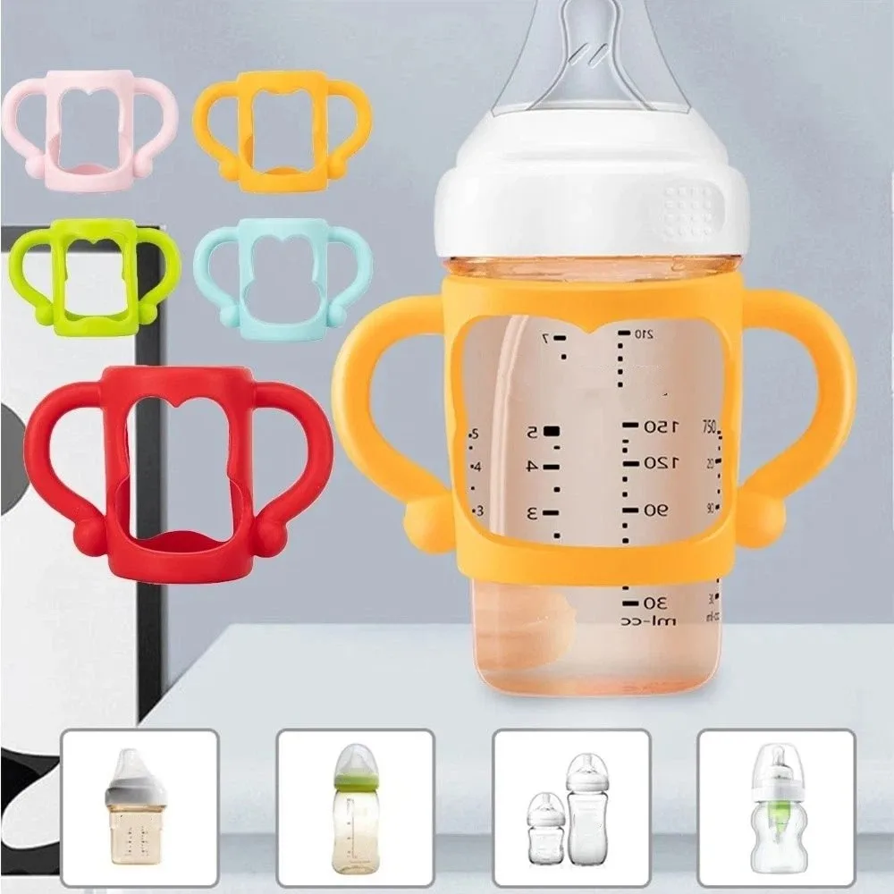 Multicolor Heat Resistant Safety Baby Bottle Handles Feeding Bottles Accessories Universal Handle Wide Mouth Grip
Multicolor Heat Resistant Safety Baby Bottle Handles Feeding Bottles Accessories Universal Handle Wide Mouth Grip