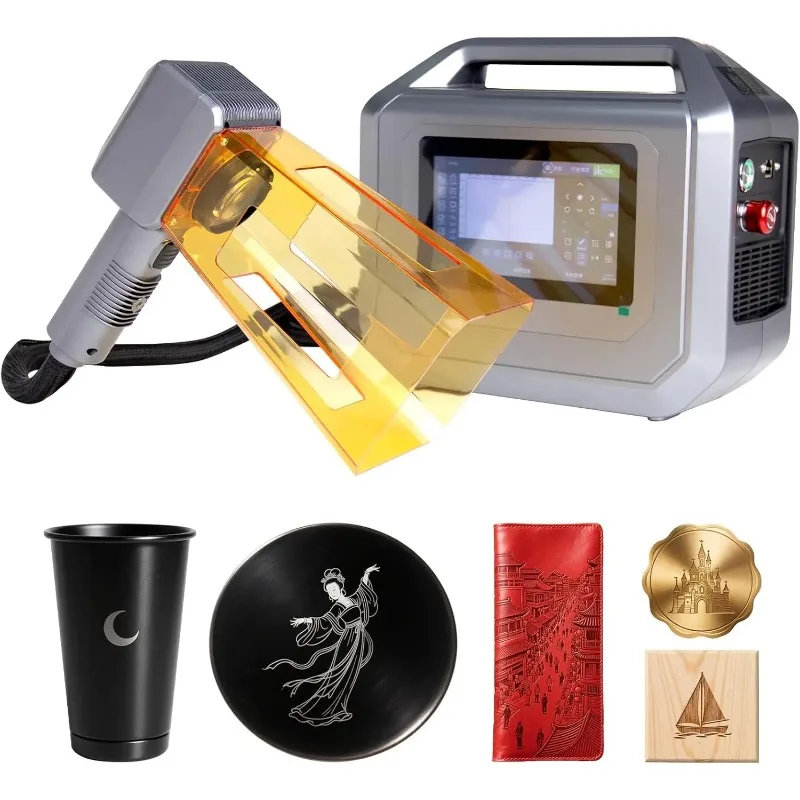 Portable 20W Fiber Laser Engraver,Handheld Laser Marking Machine with 100 * 100mm Lens, Battery Operation
Portable 20W Fiber Laser Engraver,Handheld Laser Marking Machine with 100 * 100mm Lens, Battery Operation