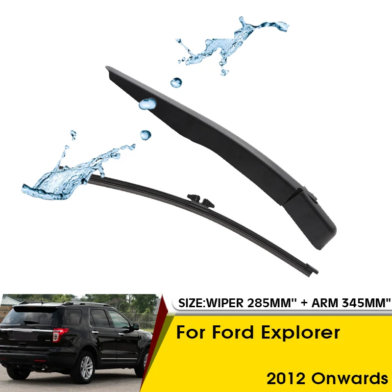 Car Wiper Blade For Ford Explorer 2012 Onwards Rear Back Windshield Windscreen Rear Wiper 285mm+Arm 345mm Car Accessories
Car Wiper Blade For Ford Explorer 2012 Onwards Rear Back Windshield Windscreen Rear Wiper 285mm+Arm 345mm Car Accessories