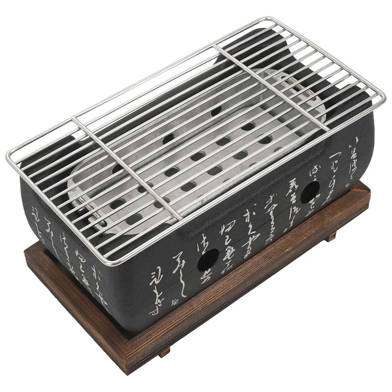 2X Japanese Korean Bbq Grill Oven Aluminium Alloy Charcoal Grill Portable Party Accessories Household Barbecue Tools
2X Japanese Korean Bbq Grill Oven Aluminium Alloy Charcoal Grill Portable Party Accessories Household Barbecue Tools