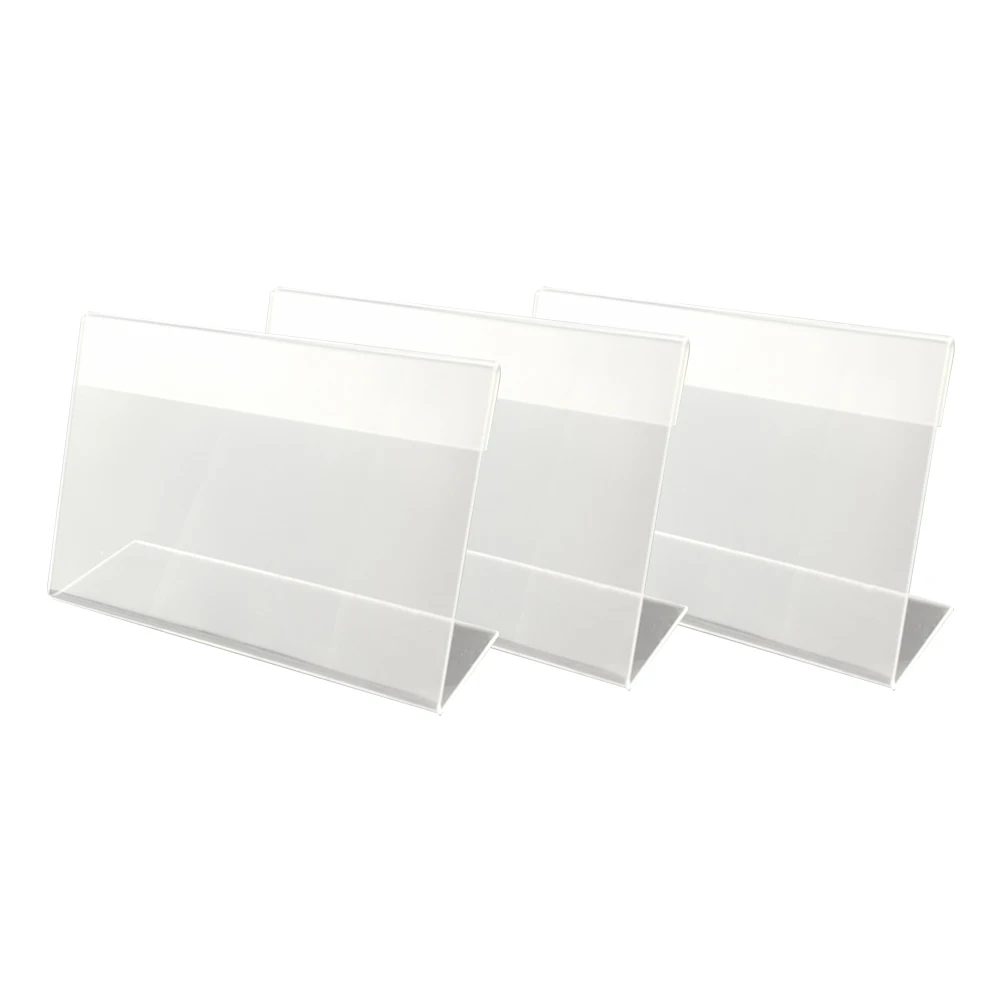 30 Pcs Acrylic Price Tag Tags for Retail Holder Clear Tabs Rack Shelf Supermarket Display Stand
30 Pcs Acrylic Price Tag Tags for Retail Holder Clear Tabs Rack Shelf Supermarket Display Stand