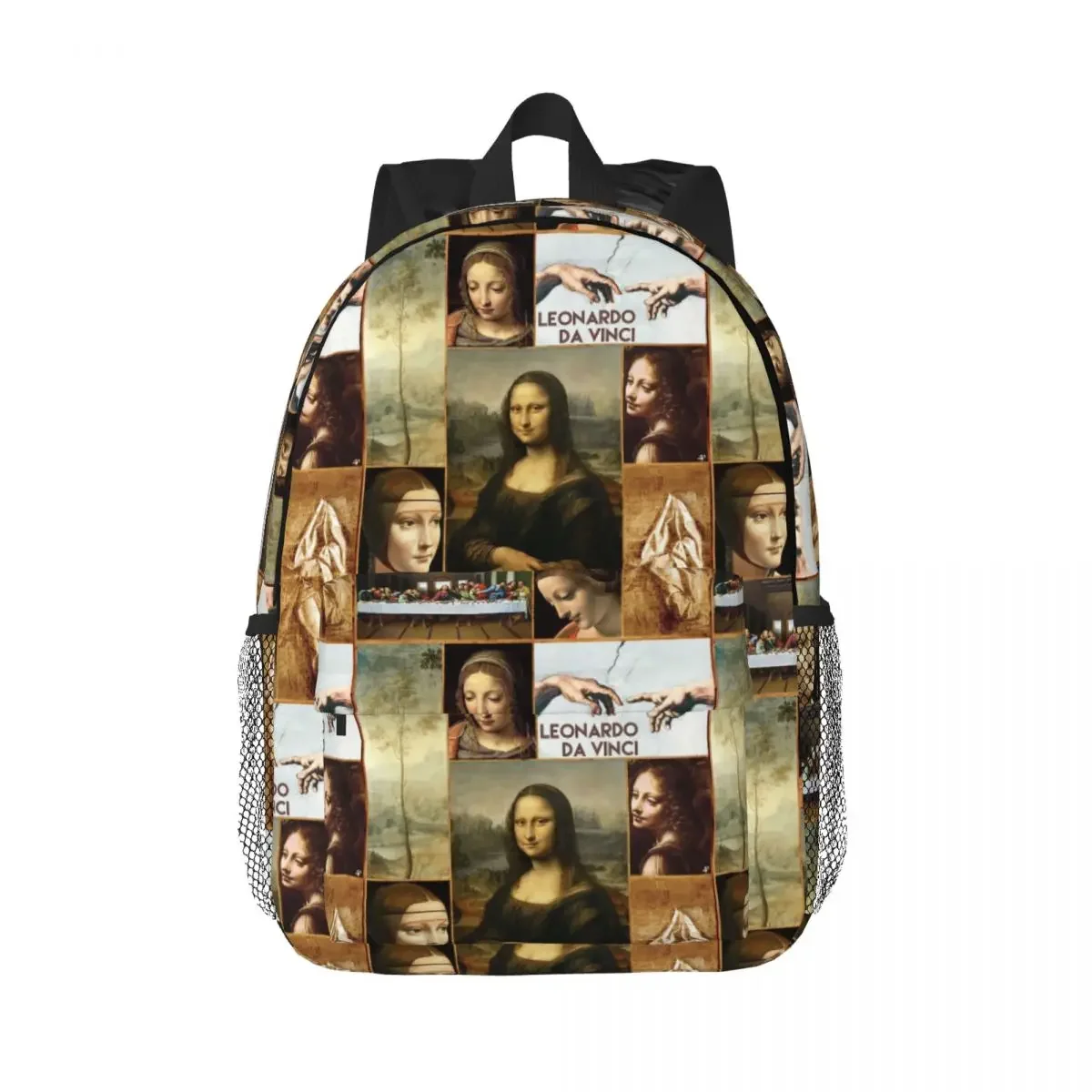 Leonardo Da Vinci Artwork Painting Backpacks Teenager Bookbag Children School Bags Laptop Rucksack Shoulder Bag Large Capacity
Leonardo Da Vinci Artwork Painting Backpacks Teenager Bookbag Children School Bags Laptop Rucksack Shoulder Bag Large Capacity