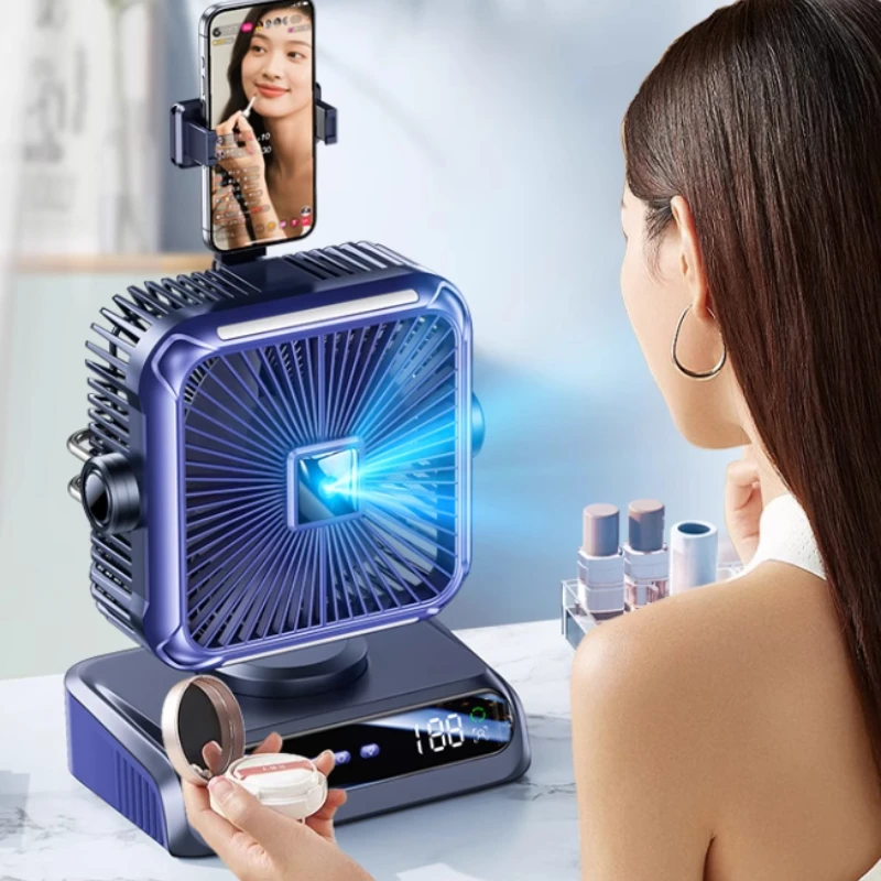 Outdoor Camping Charging Fan, Ultra Long Endurance Refrigeration Air Conditioning Fans,Home Silent Portable Car Cooling Artifact
Outdoor Camping Charging Fan, Ultra Long Endurance Refrigeration Air Conditioning Fans,Home Silent Portable Car Cooling Artifact