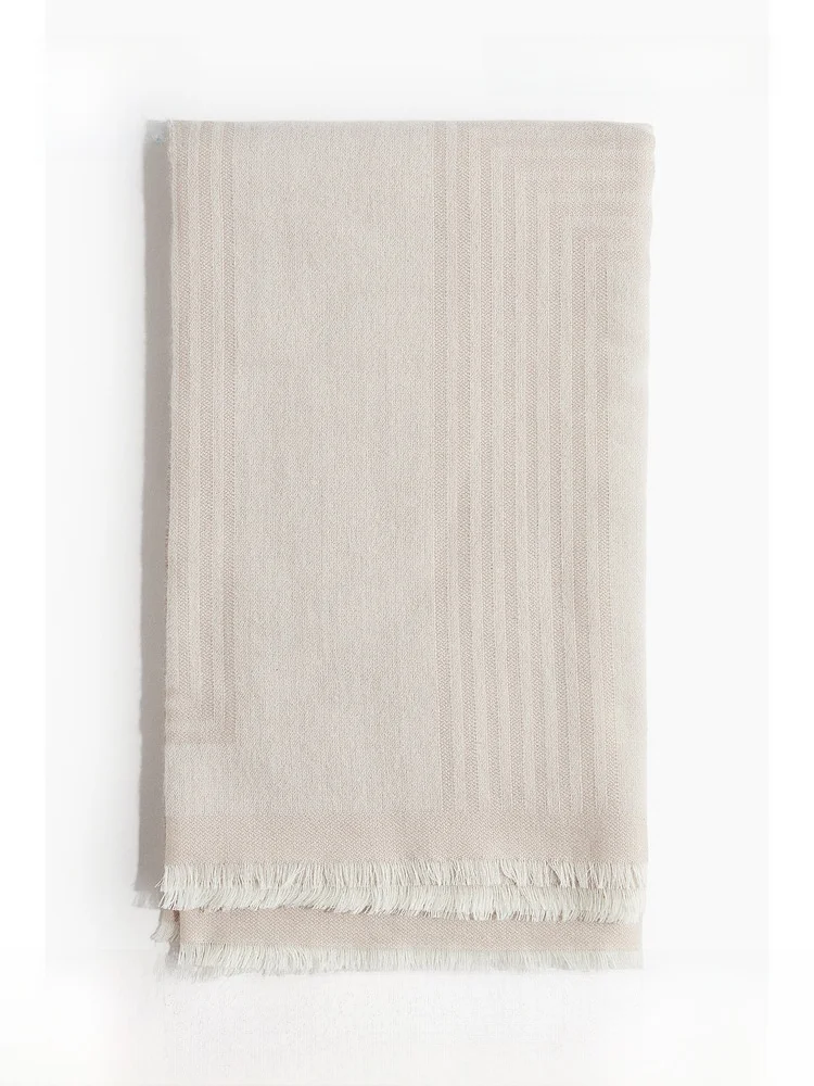 H&M Women's Wool Blend Scarf 175cm X 75cm Warmth Autumn Winter Fashion Accessory Polyester 50% Wool 50% Scarf/Scarf/ Shawl
H&M Women's Wool Blend Scarf 175cm X 75cm Warmth Autumn Winter Fashion Accessory Polyester 50% Wool 50% Scarf/Scarf/ Shawl