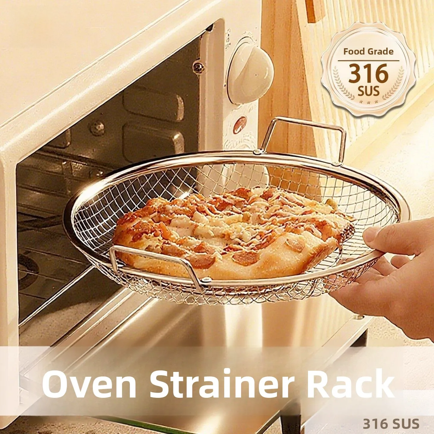 Kitchen Baking Tray 316 Stainless Steel Food Grade Microwave Fryer Oil Filter Tray round Shape Polished Surface for General Use
Kitchen Baking Tray 316 Stainless Steel Food Grade Microwave Fryer Oil Filter Tray round Shape Polished Surface for General Use