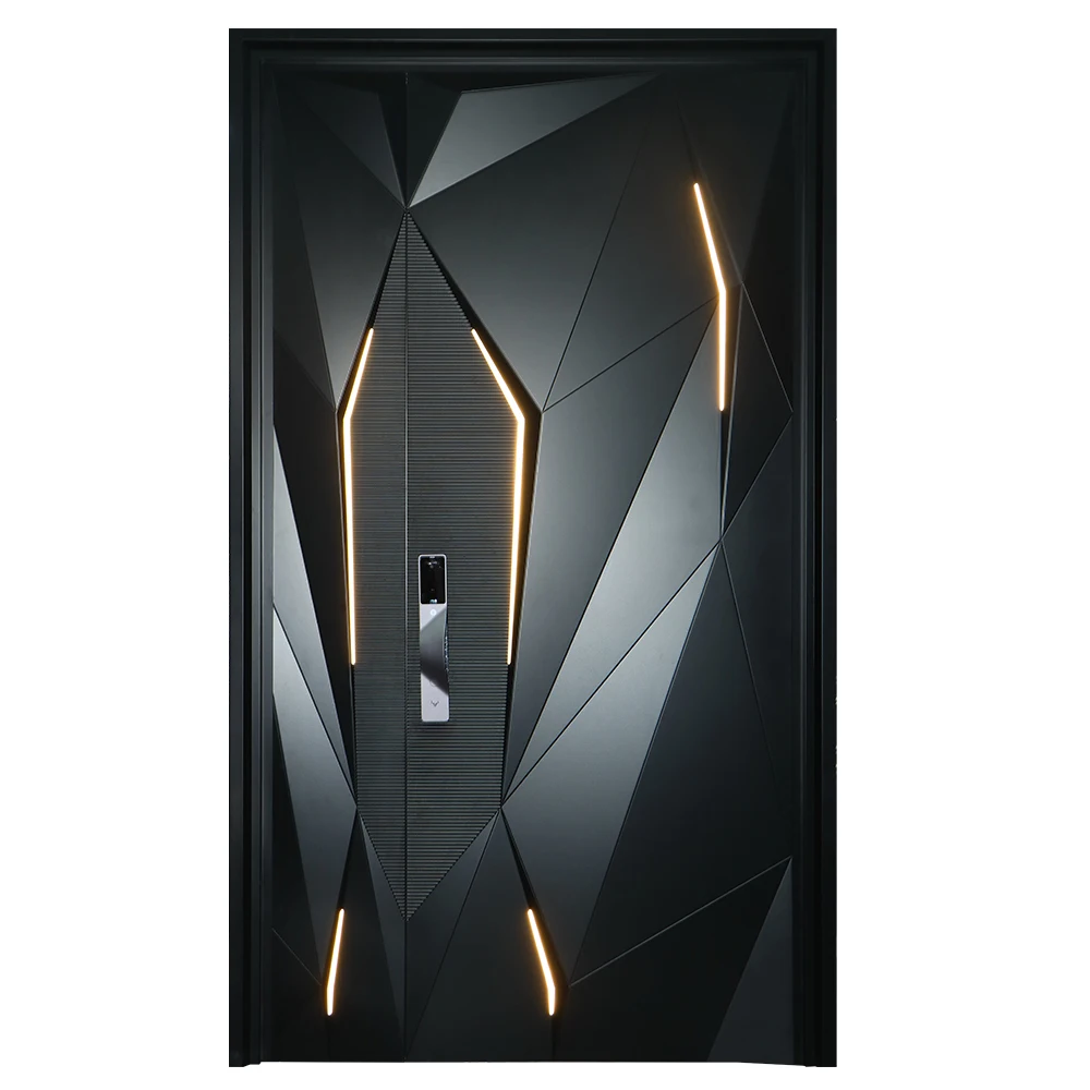 Luxury European Design Cast Aluminum Entrance Door Modern Style Front Door House Villa
Luxury European Design Cast Aluminum Entrance Door Modern Style Front Door House Villa