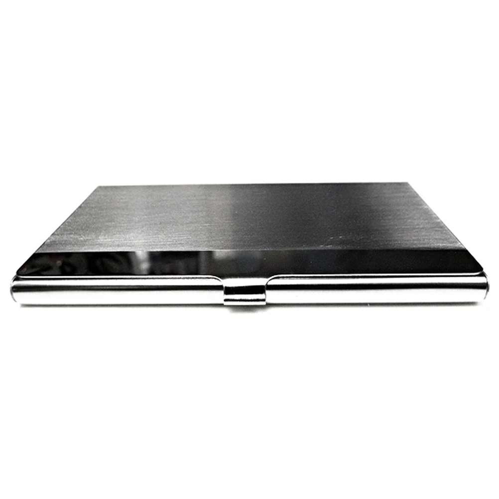 Metal Business Card Holder Thin Stainless Steel Organizer Case for 20 Cards Professionals Lightweight Portable Name
Metal Business Card Holder Thin Stainless Steel Organizer Case for 20 Cards Professionals Lightweight Portable Name