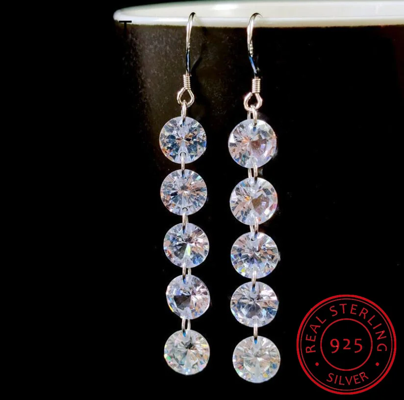 1CT Moissanite Long Drop Earrings For Women 925 Sterling Silver Brilliant Lab Diamond Brides Bridesmaid Dangling Earring Brincos
1CT Moissanite Long Drop Earrings For Women 925 Sterling Silver Brilliant Lab Diamond Brides Bridesmaid Dangling Earring Brincos