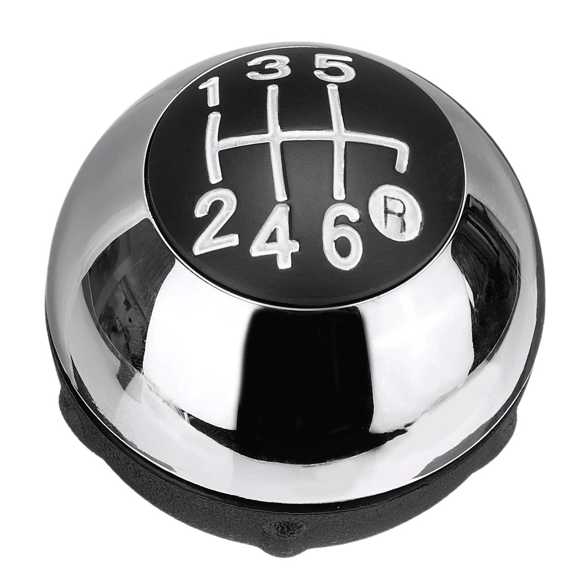 6 Speed Gear Stick Shift Lever Knob Manual Transmission 55344048 for Fiat 500 2012-2018 Bright Silver
6 Speed Gear Stick Shift Lever Knob Manual Transmission 55344048 for Fiat 500 2012-2018 Bright Silver