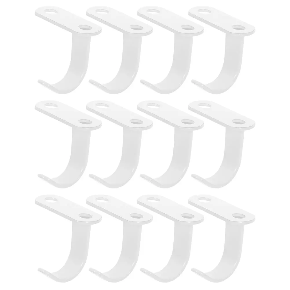 12pcs White Iron Hooks Heavy Duty Kitchen Cupboard Hangers Sturdy Wall Mountable Bathroom Decor Plant Solution Storage
12pcs White Iron Hooks Heavy Duty Kitchen Cupboard Hangers Sturdy Wall Mountable Bathroom Decor Plant Solution Storage