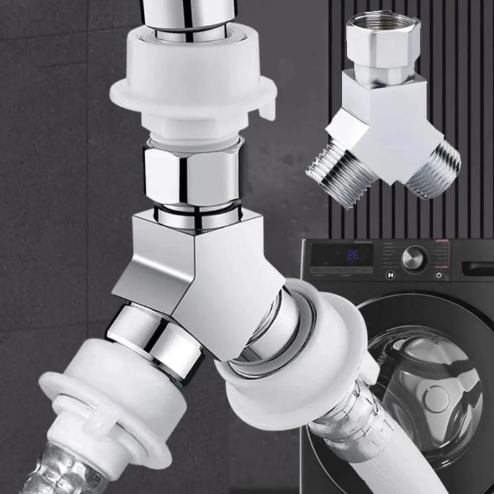 G1/2 Thread Water Pipe Adapter 3 Way Rustproof Three Way Connector Female/Male Thread Multi-purpose Water Pipe Fittings
G1/2 Thread Water Pipe Adapter 3 Way Rustproof Three Way Connector Female/Male Thread Multi-purpose Water Pipe Fittings