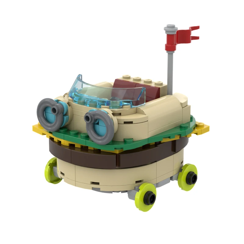 140PCS MOC The Patty Wagon|SpongesBobs - Modular Version Car Building Blocks Originality Assembly Bricks Birthday Toys Diy Gifts
140PCS MOC The Patty Wagon|SpongesBobs - Modular Version Car Building Blocks Originality Assembly Bricks Birthday Toys Diy Gifts
