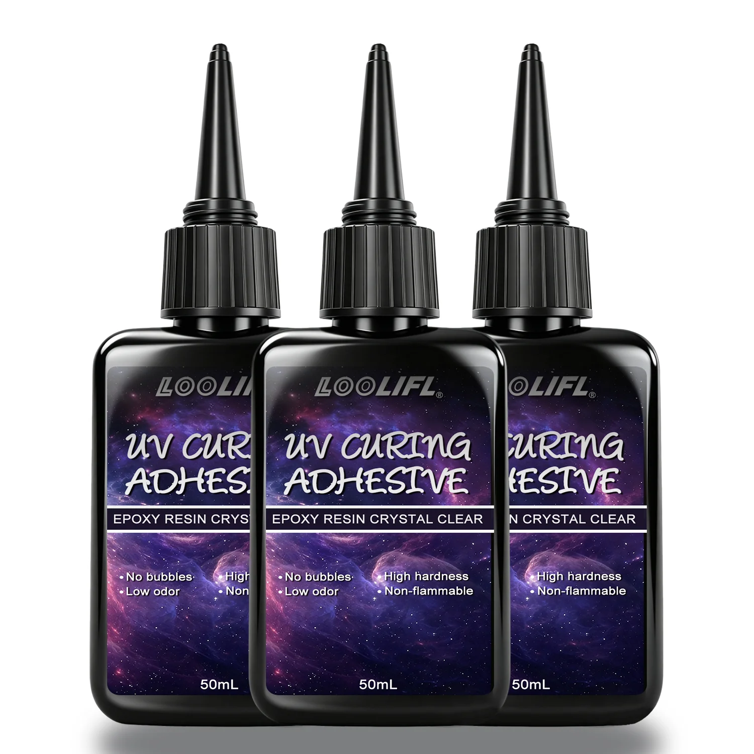 50ml UV Curing Adhesive Crystal Clear UV Shadowless Glue Fast Curing Strong Bond For Glass Metal ABS Jewelry DIY Craft Repair
50ml UV Curing Adhesive Crystal Clear UV Shadowless Glue Fast Curing Strong Bond For Glass Metal ABS Jewelry DIY Craft Repair
