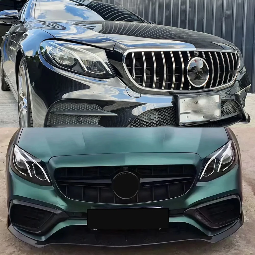 Diamond Star Front Grille for Mercedes-Benz W213 C238 2016-2020, Carbon Fiber Look Exterior Grille Cover Trim
Diamond Star Front Grille for Mercedes-Benz W213 C238 2016-2020, Carbon Fiber Look Exterior Grille Cover Trim