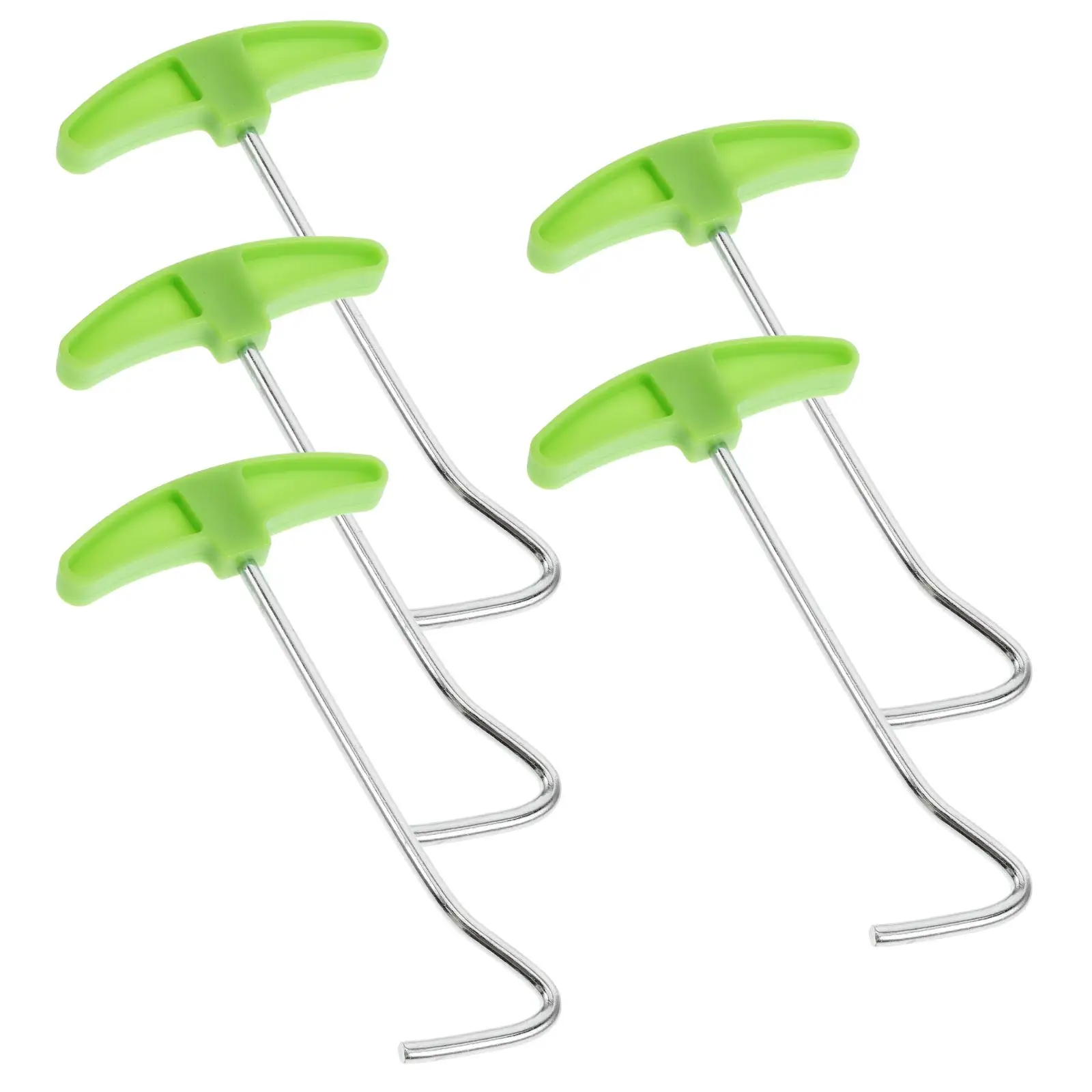 5 Pcs Tent Stapler Pegs Puller Poles Lifter Camping Supplies Stake Plastic Handle Travel
5 Pcs Tent Stapler Pegs Puller Poles Lifter Camping Supplies Stake Plastic Handle Travel