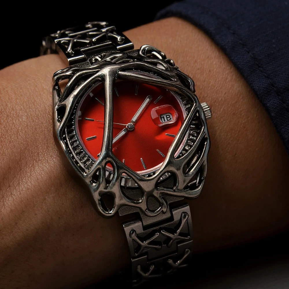 Top Fashion Y2K Antique Alabaster Quartz Watch Men Retro Black Strap Red Medieval Old Unique Creative Men Watches Luminous AAA Clock
Top Fashion Y2K Antique Alabaster Quartz Watch Men Retro Black Strap Red Medieval Old Unique Creative Men Watches Luminous AAA Clock