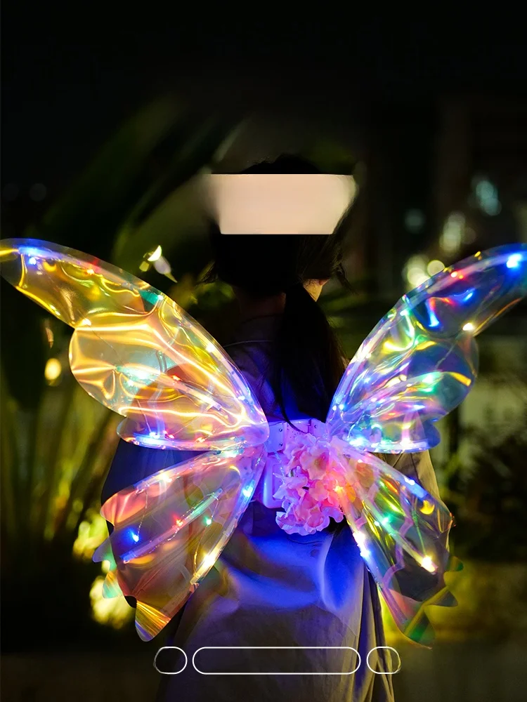 Glowing Fairy Wings Back Decor Children's Toy Princess Children's Day Gift for Girls Aged 3-14 Plastic Ind...
Glowing Fairy Wings Back Decor Children's Toy Princess Children's Day Gift for Girls Aged 3-14 Plastic Ind...