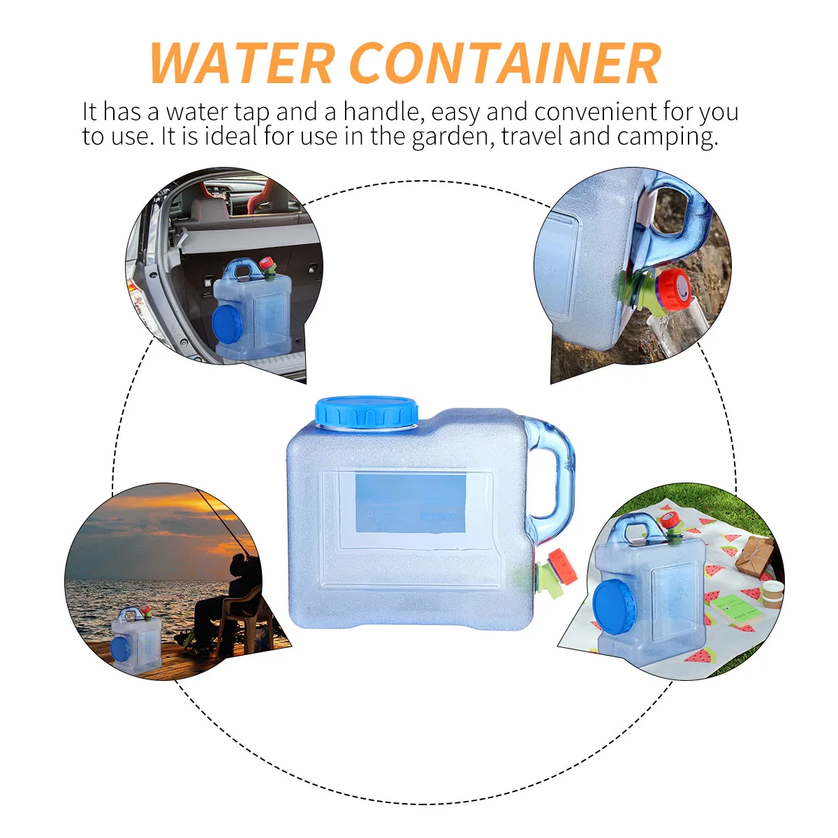 Bucket Car Water Travel Container Camping Jug PC Material No. 7 Products Carrier
Bucket Car Water Travel Container Camping Jug PC Material No. 7 Products Carrier