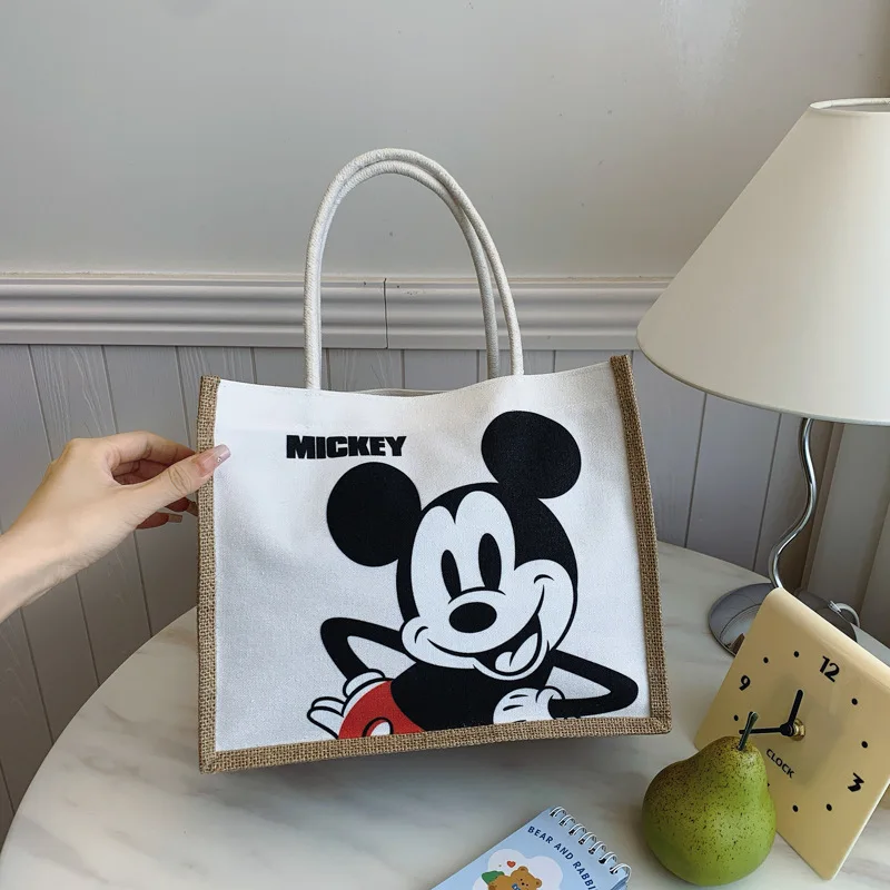 Disney Cartoon Portable Mummy Bag Stitch Minnie Mickey Fashion Travel Shopping Shoulder Bag Large Capacity Handbag
Disney Cartoon Portable Mummy Bag Stitch Minnie Mickey Fashion Travel Shopping Shoulder Bag Large Capacity Handbag