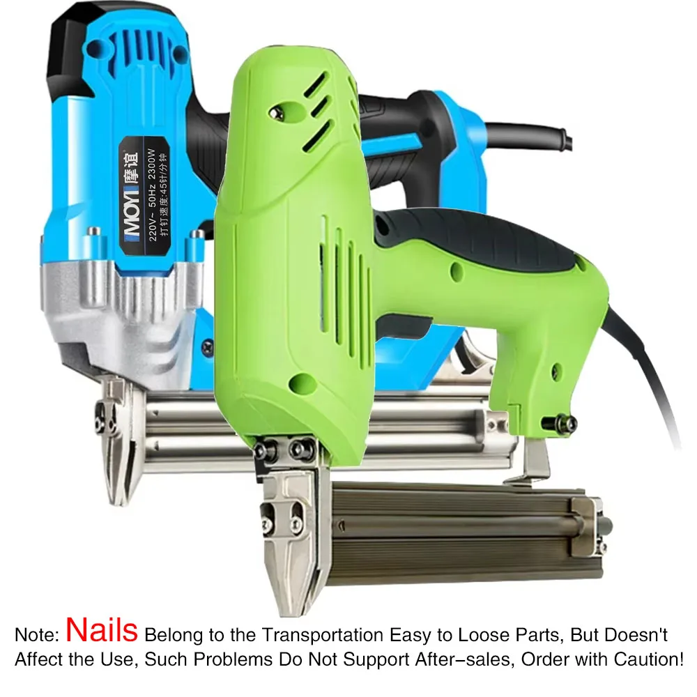 Electric Staple Gun Nailer 2000W/2300W Woodworking Tools 220V Electric Straight Nailer F30/F25/F20/F15 Furniture Nailer
Electric Staple Gun Nailer 2000W/2300W Woodworking Tools 220V Electric Straight Nailer F30/F25/F20/F15 Furniture Nailer