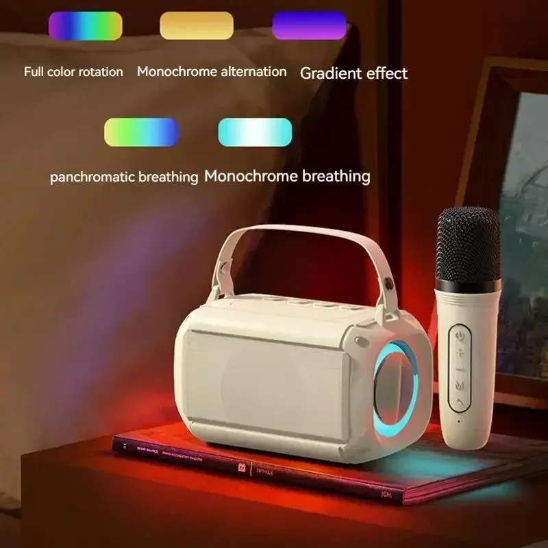 with 1-2 Wireless Mic Home Machine Subwoofer Portable Bluetooth PA Speaker Microphone Karaoke System Family Singing Machine Dual
with 1-2 Wireless Mic Home Machine Subwoofer Portable Bluetooth PA Speaker Microphone Karaoke System Family Singing Machine Dual