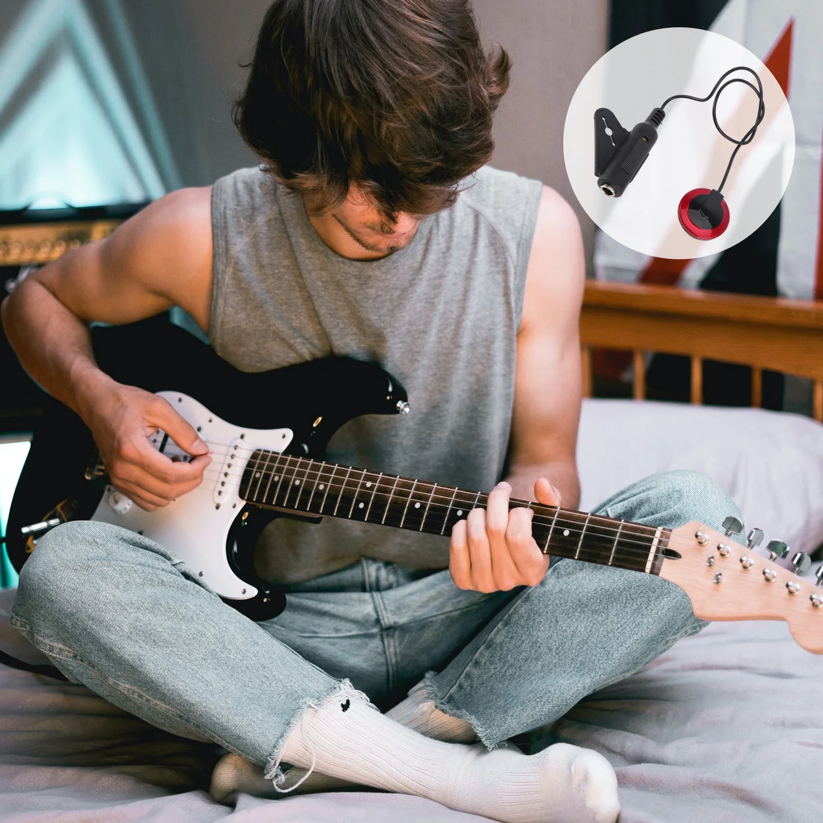 2Sets Piezo Transducer Guitar Acoustic Pickup Violin Ukulele Banjo Microphone Pickup Guitar Humbucker Pickup-Piezo
2Sets Piezo Transducer Guitar Acoustic Pickup Violin Ukulele Banjo Microphone Pickup Guitar Humbucker Pickup-Piezo