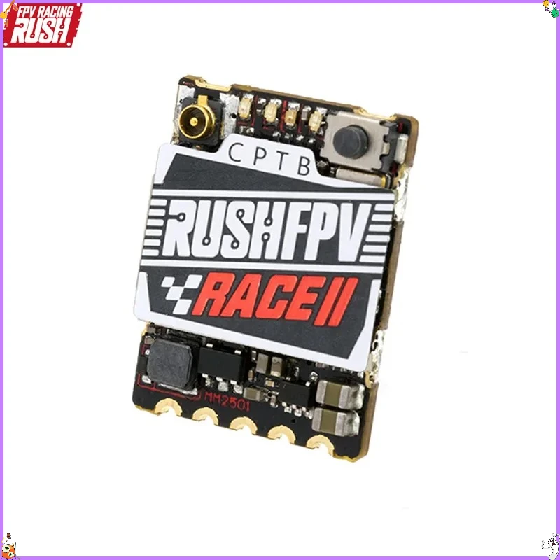 RUSHFPV RUSH TANK RACE 2 RACE II 5.8G 48CH PitMode 25mW 100mW 200mW Max Adjustable SmartAudio FPV VTX 20X15mm for FPV Drones
RUSHFPV RUSH TANK RACE 2 RACE II 5.8G 48CH PitMode 25mW 100mW 200mW Max Adjustable SmartAudio FPV VTX 20X15mm for FPV Drones