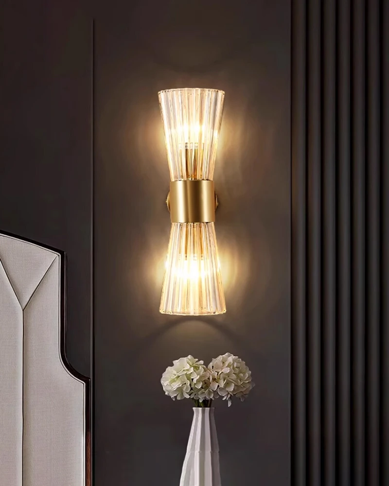 Copper Crystal Wall Lamp, Master Bedroom Bedside Lamp, Wardrobe, Dining Room, Living Room, Background Wall Lamp
Copper Crystal Wall Lamp, Master Bedroom Bedside Lamp, Wardrobe, Dining Room, Living Room, Background Wall Lamp