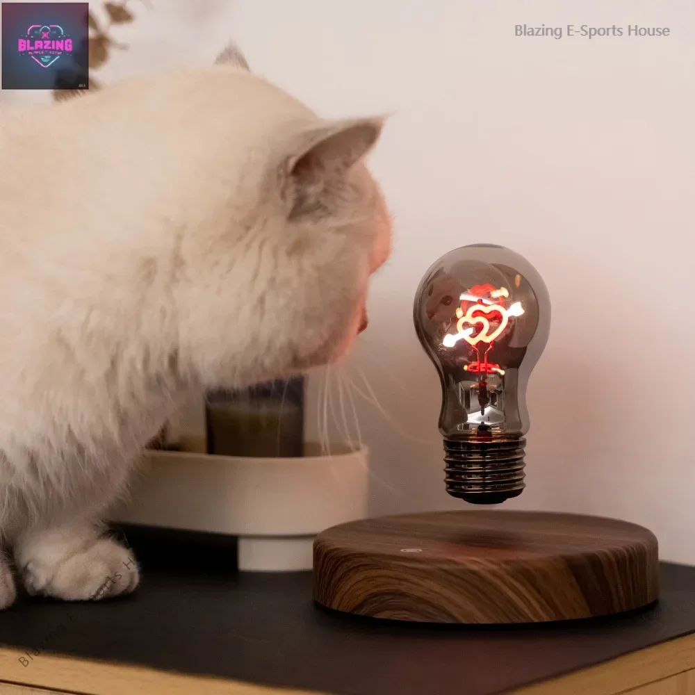 Maglev light bulb creative personality atmosphere night light bedroom study desktop technology ornament Valentine's Day gift
Maglev light bulb creative personality atmosphere night light bedroom study desktop technology ornament Valentine's Day gift