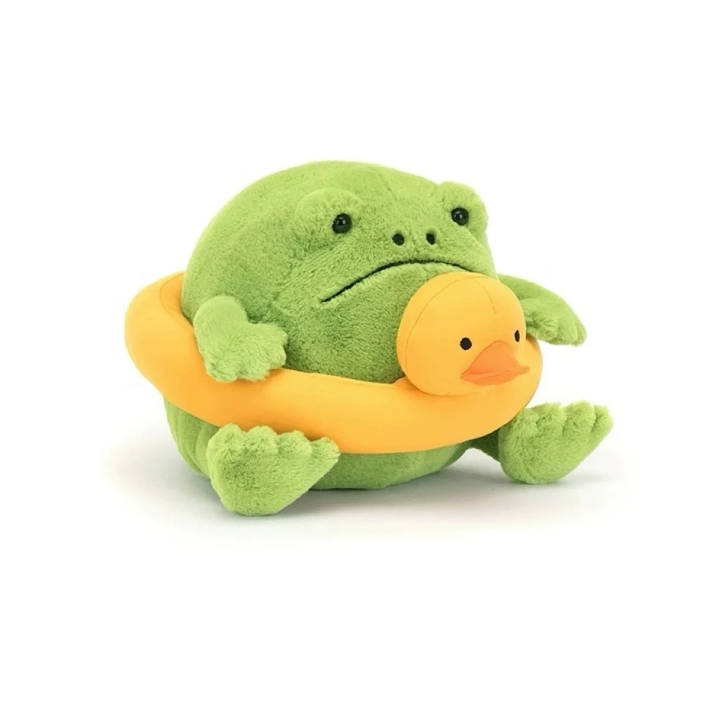 UK Jellycat Rubber Swimming Ring Rich Rain Frog Plush Toy Frog Doll Stuffed Animal Birthday Gift
UK Jellycat Rubber Swimming Ring Rich Rain Frog Plush Toy Frog Doll Stuffed Animal Birthday Gift