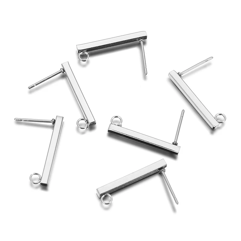 20pcs 316L Stainless Steel Hypoallergenic Square Earrings Hooks with Hanging Hole Pins for DIY Earring Jewelry Making
20pcs 316L Stainless Steel Hypoallergenic Square Earrings Hooks with Hanging Hole Pins for DIY Earring Jewelry Making