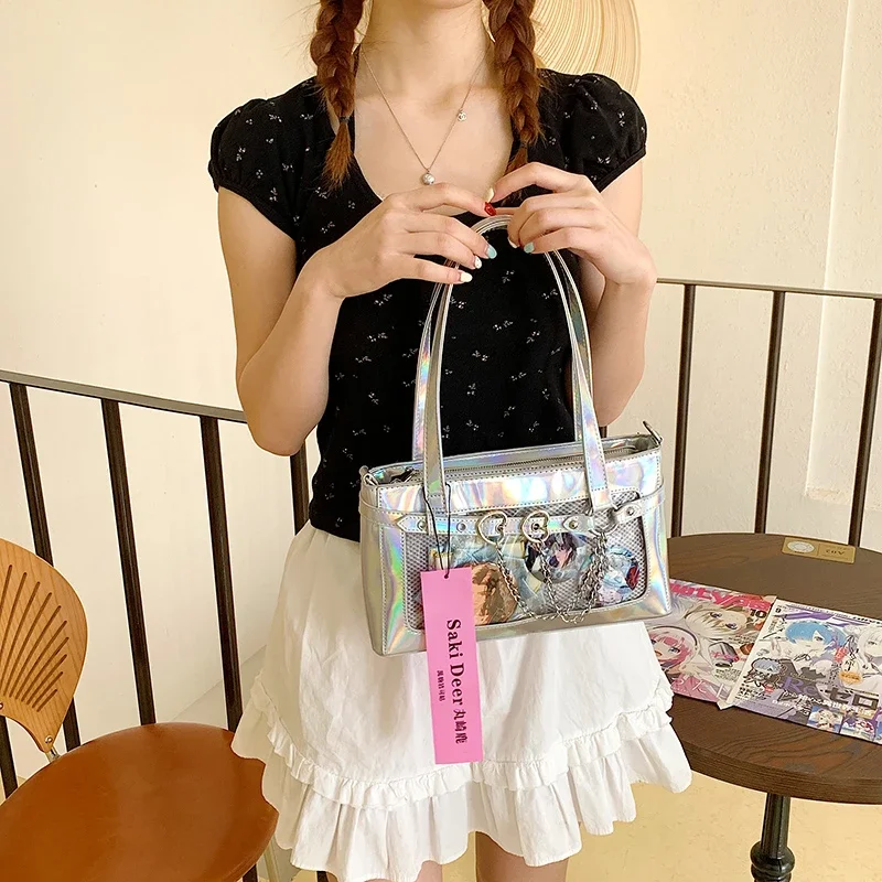 Роскошная однотонная сумка через плечо, женская высококачественная кожаная сумка, минималистичный винтажный дизайн, модный пригородный покупатель с буквой 
Роскошная однотонная сумка через плечо, женская высококачественная кожаная сумка, минималистичный винтажный дизайн, модный пригородный покупатель с буквой