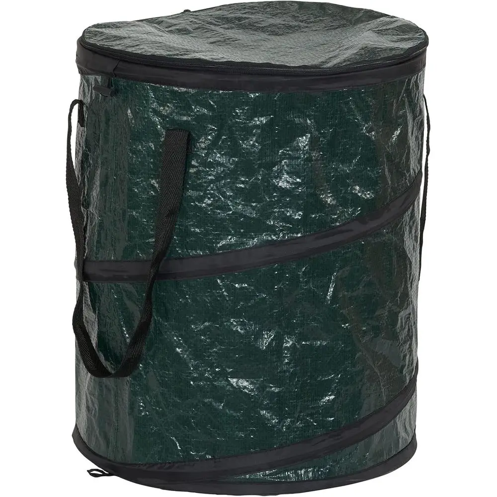 Portable Collapsible Camping Trash Bin with Zippered Lid, Suitable for Outdoors and Indoors, Green
Portable Collapsible Camping Trash Bin with Zippered Lid, Suitable for Outdoors and Indoors, Green
