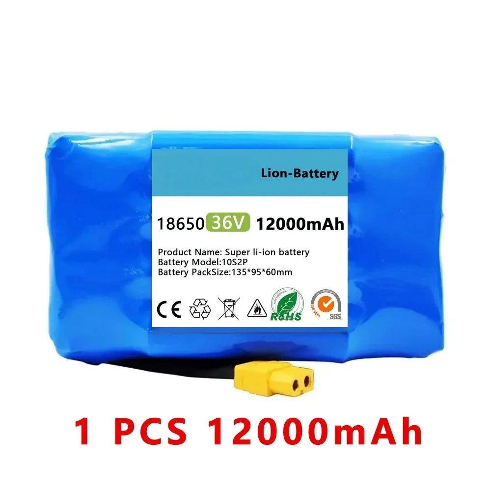 9800mAh 18650 10S2P Lithium Battery for 36V/42V Self-balancing Scooters Electric Unicycles Kick Scooters Rechargeable Battery
9800mAh 18650 10S2P Lithium Battery for 36V/42V Self-balancing Scooters Electric Unicycles Kick Scooters Rechargeable Battery