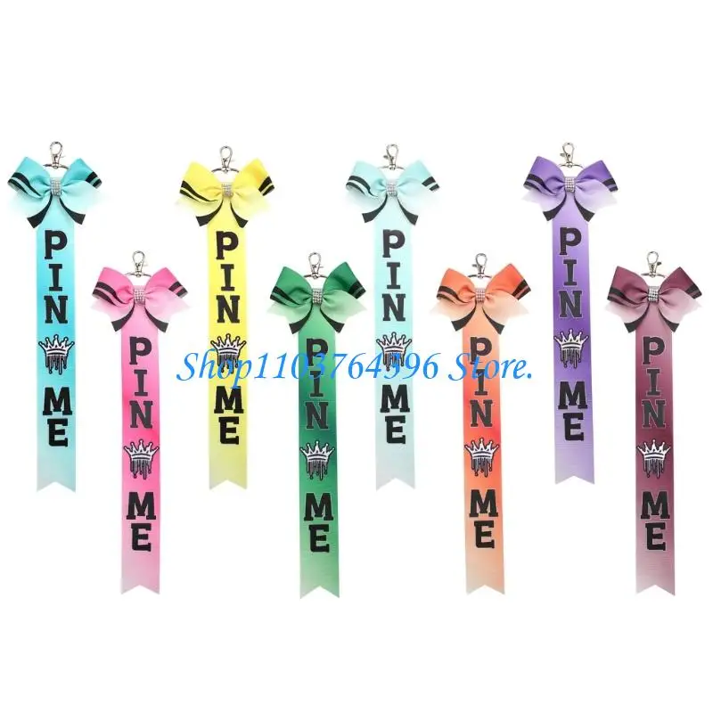 G7NC 10 Pieces Cheer Accessories Rhinestones Bowknot Keychains Backpack Decoration
G7NC 10 Pieces Cheer Accessories Rhinestones Bowknot Keychains Backpack Decoration