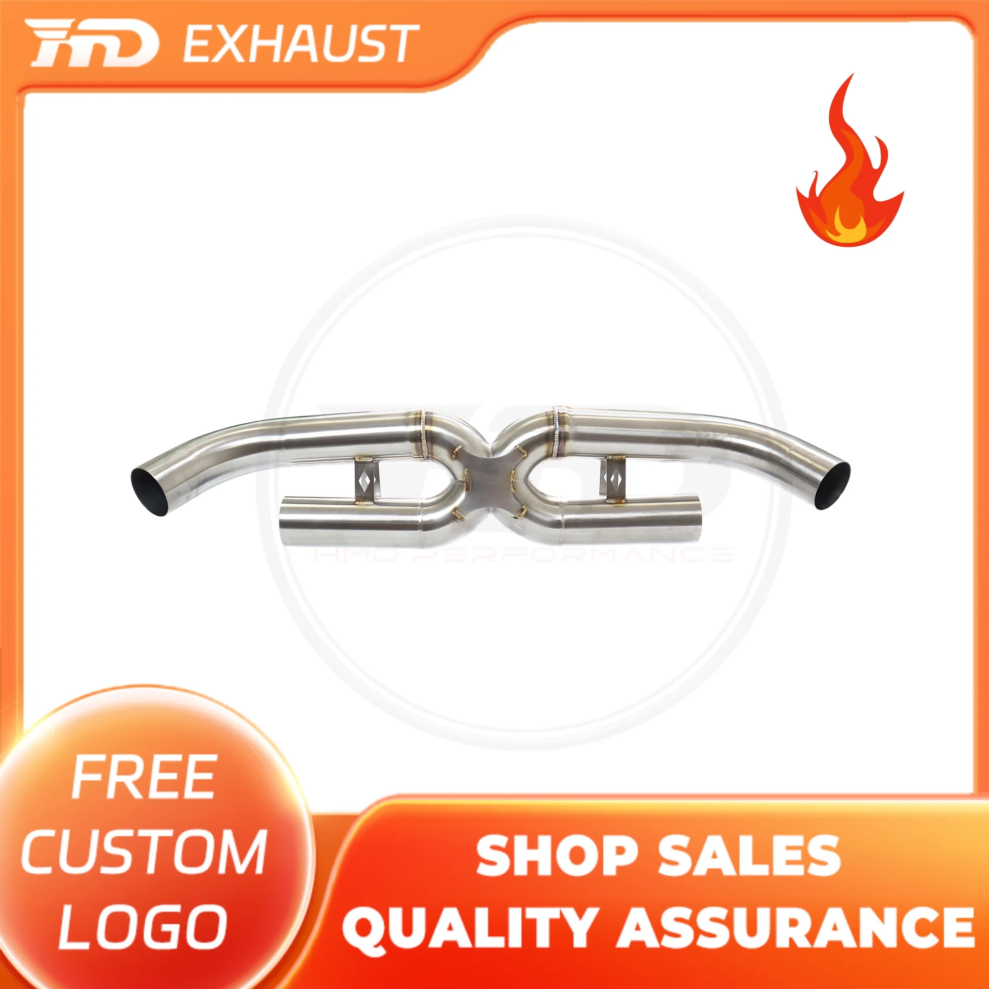 HMD Exclusive customization Stainless Steel Exhaust System Catback For Porsche 911 992 3.0T without Valve and Muffler
HMD Exclusive customization Stainless Steel Exhaust System Catback For Porsche 911 992 3.0T without Valve and Muffler