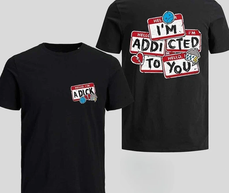 Футболка Simple Plan Band Hello I'm Addicted To You, элитный роскошный топ для мужчин и женщин Y2k
Футболка Simple Plan Band Hello I'm Addicted To You, элитный роскошный топ для мужчин и женщин Y2k