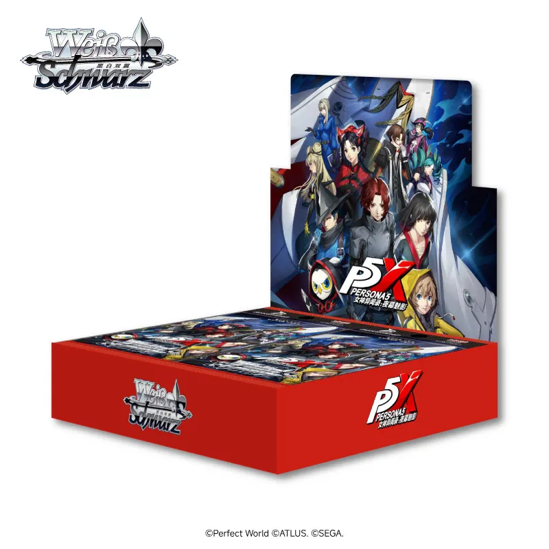 Bushiroad Weiss Schwarz Persona 5 The Phantom X Booster Box Simplified Chinese Version 12 Packs 8 Cards Per Pack
Bushiroad Weiss Schwarz Persona 5 The Phantom X Booster Box Simplified Chinese Version 12 Packs 8 Cards Per Pack