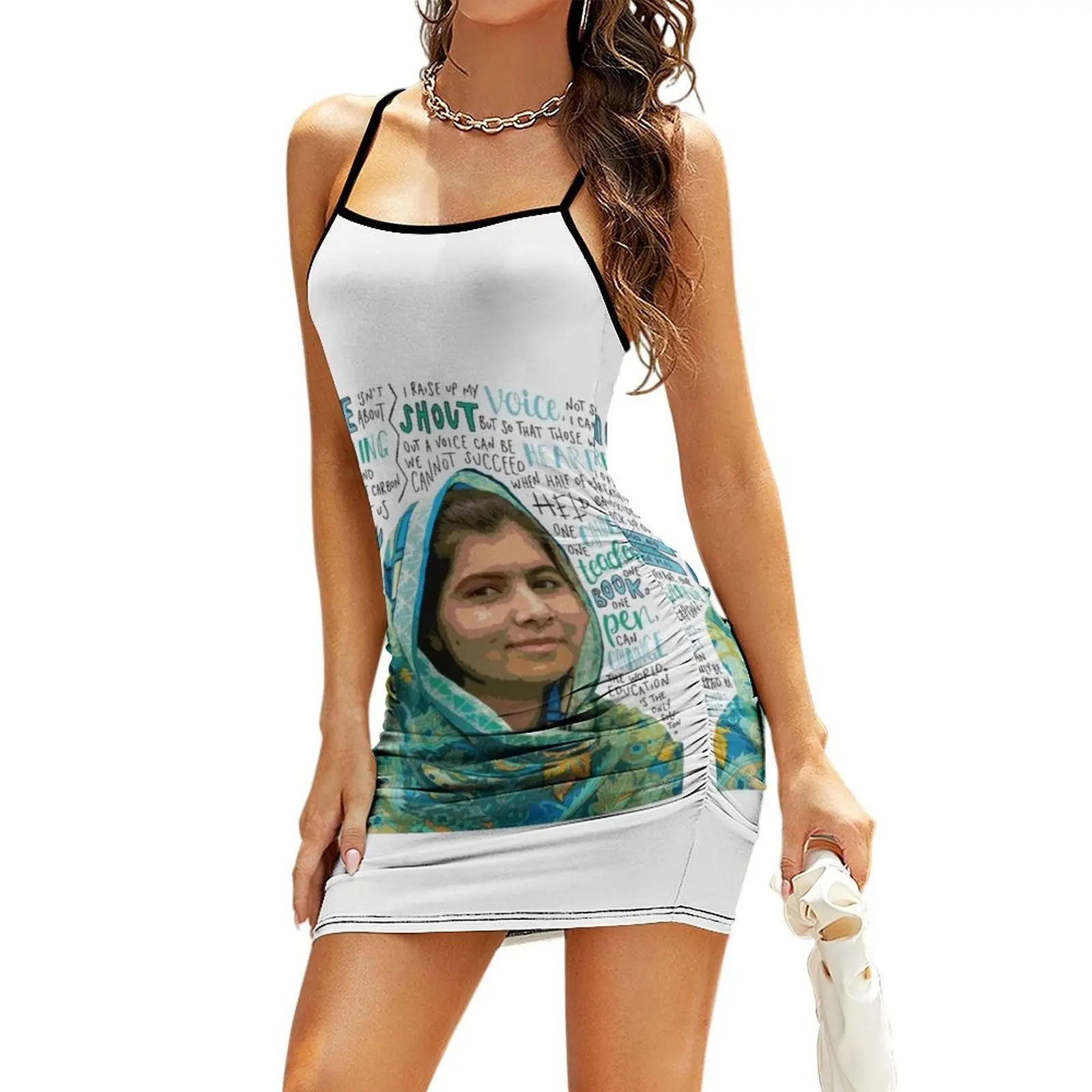 Malala Yousafzai Sling Dress Women's summer skirt women's clothing summer 2025 novelties
Malala Yousafzai Sling Dress Women's summer skirt women's clothing summer 2025 novelties