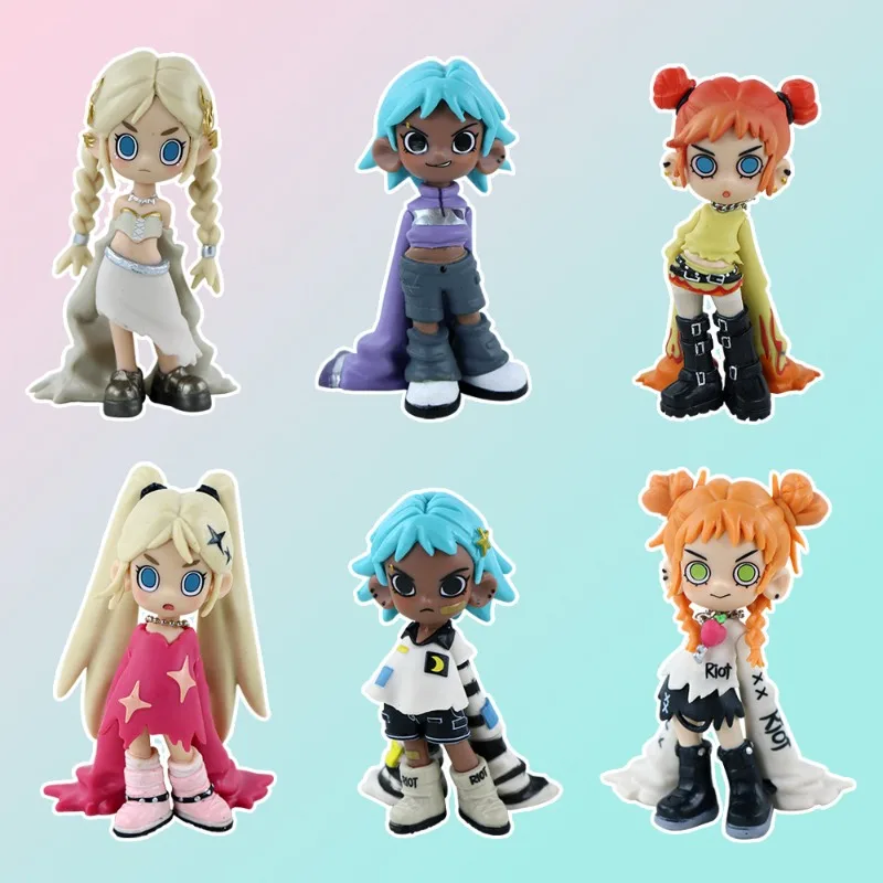 New 6Pcs Rebel Tao Loading Series Cool Girl Virtual Idol Handheld Doll Game Peripheral Car Ornament Doll Girl Birthday Gift
New 6Pcs Rebel Tao Loading Series Cool Girl Virtual Idol Handheld Doll Game Peripheral Car Ornament Doll Girl Birthday Gift